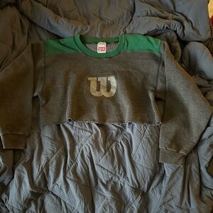 Wilson Cropped Sweatshirt